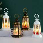 Christmas Lantern Warm Glow Indoor & Outdoor