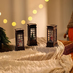 Christmas Lantern Warm LED Cordless Indoor & Outdoor