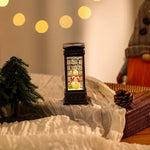 Christmas Lantern Warm LED Cordless Indoor & Outdoor