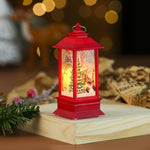 Christmas Lantern Wreath LED-Lit Warm Glow Indoor & Outdoor