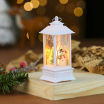 Christmas Lantern Wreath LED-Lit Warm Glow Indoor & Outdoor