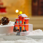 Christmas Light House Handcrafted Warm LED Indoor & Outdoor