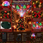 Christmas Light Projector 15+ Festive Patterns Remote Control
