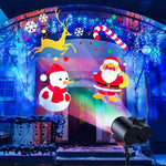 Christmas Light Projector 16 Slides IP44 Outdoor Use