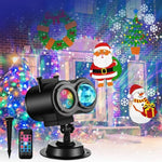 Christmas Light Projector 16 Slides IP44 Outdoor Use