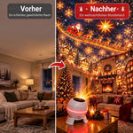 Christmas Light Projector Animated Patterns USB-Powered