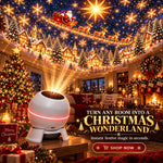 Christmas Light Projector Moving Scenes USB Powered Indoor Decor