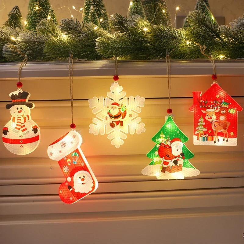 Christmas Ornament Battery-Free LED Transparent
