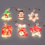 Christmas Ornament Battery-Free LED Transparent