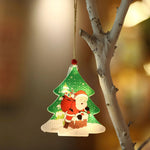 Christmas Ornament Battery-Free LED Transparent
