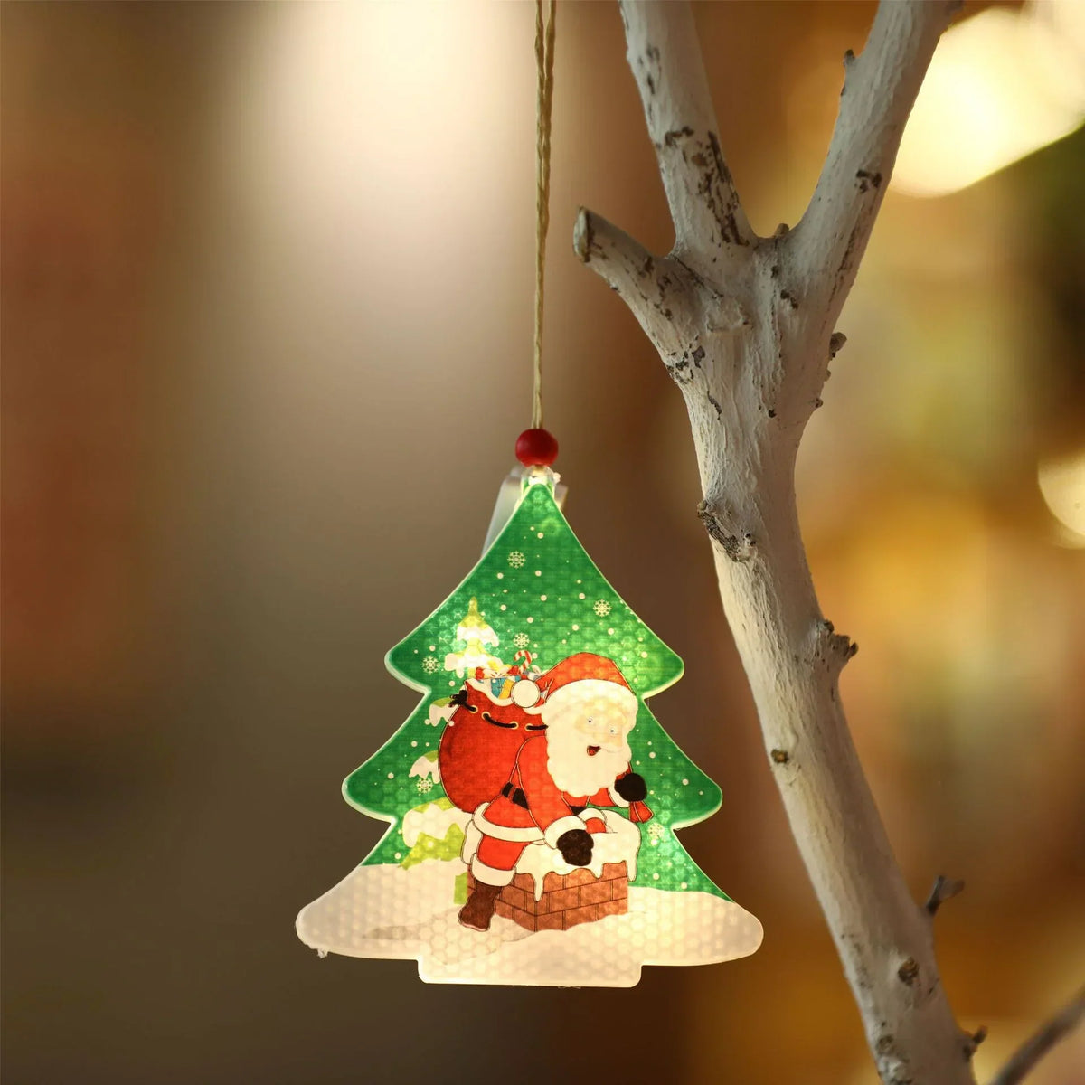 Christmas Ornament Battery-Free LED Transparent