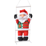 Christmas Ornament Durable Santa & Reindeer Hanging Cord