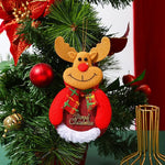 Christmas Ornament Felt Reindeer Hanging Rope