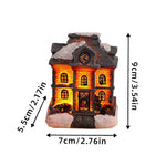 Christmas Ornament Gingerbread House Integrated Warm LED