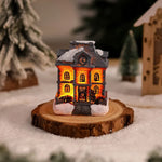 Christmas Ornament Gingerbread House Integrated Warm LED