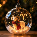 Christmas Ornament Lighted Zodiac Keepsake