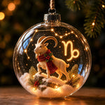 Christmas Ornament Lighted Zodiac Keepsake