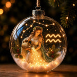 Christmas Ornament Lighted Zodiac Keepsake
