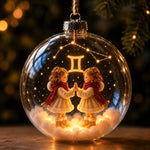 Christmas Ornament Lighted Zodiac Keepsake