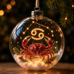Christmas Ornament Lighted Zodiac Keepsake