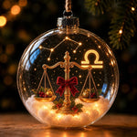 Christmas Ornament Lighted Zodiac Keepsake
