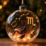 Christmas Ornament Lighted Zodiac Keepsake