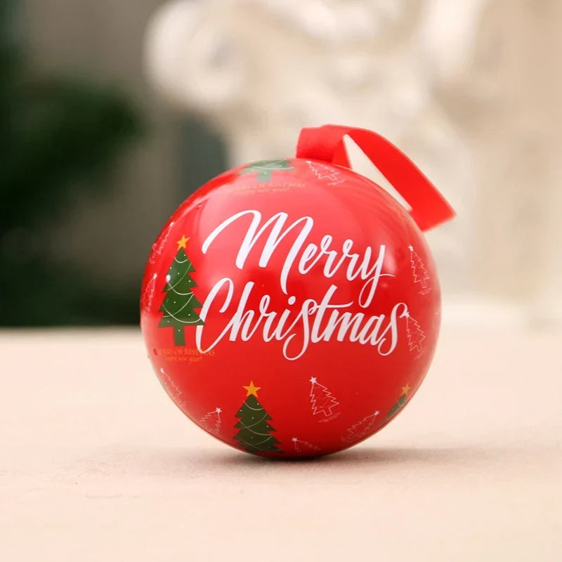 Christmas Ornament Santa & Reindeer Durable Ribbon Hanger