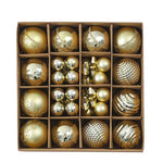 Christmas Ornament Set 44-Piece Glossy & Matte