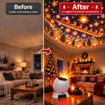 Christmas Projection Light USB Powered Wall & Ceiling Projector