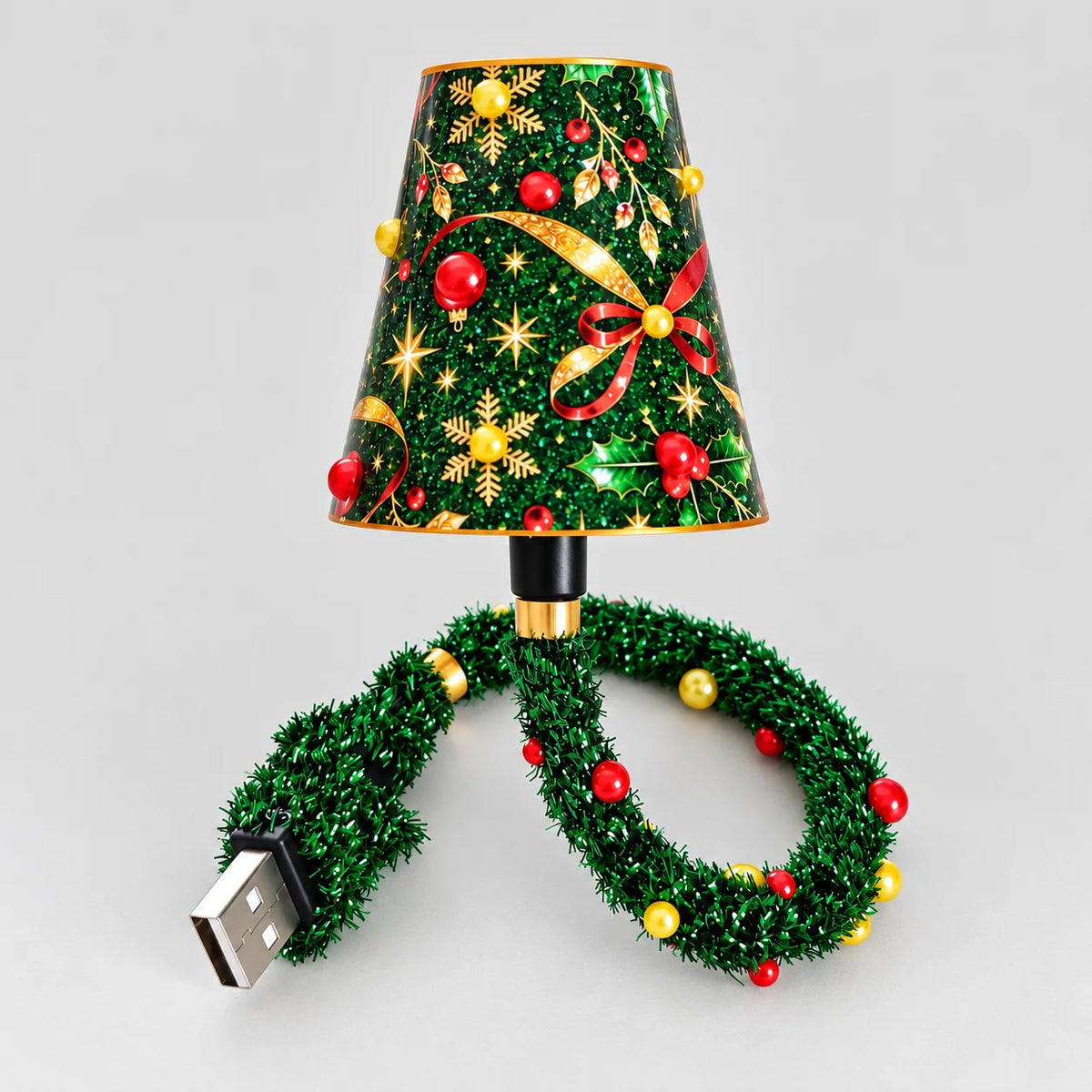 Christmas Projector Light 6 Festive Patterns USB-Powered LED