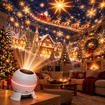Christmas Projector Light Indoor Festive Motifs Warm Glow