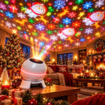 Christmas Projector Moving Motifs USB Powered Indoor Use