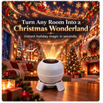 Christmas Projector Night Light USB-Powered Wall & Ceiling Projection