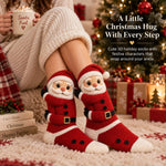 Christmas Socks 3D Knitted Hugging Character Design