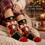 Christmas Socks 3D Knitted Hugging Character Design