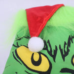 Christmas Stocking Character Face Fluffy Cuff Durable Fabric