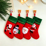 Christmas Stocking Festive Motifs Soft & Durable