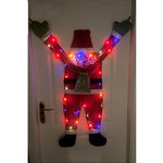 Christmas Stocking Grinch Motif Spacious Soft Fabric & Loop