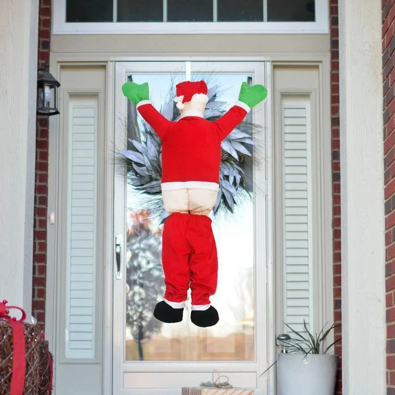 Christmas Stocking Plush Character Face Easy-Clean Fabric 16.5 Inch
