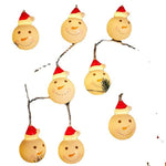 Christmas String Lights Snowman Twinkling LED Indoor & Outdoor
