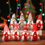 Christmas Tabletop Figure Handcrafted Applique
