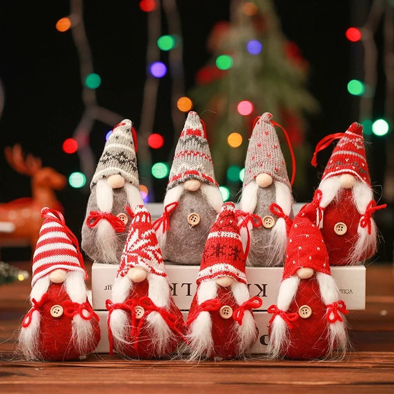 Christmas Tabletop Figure Handcrafted Applique