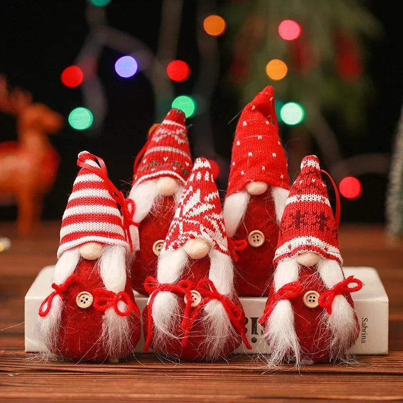 Christmas Tabletop Figure Handcrafted Applique