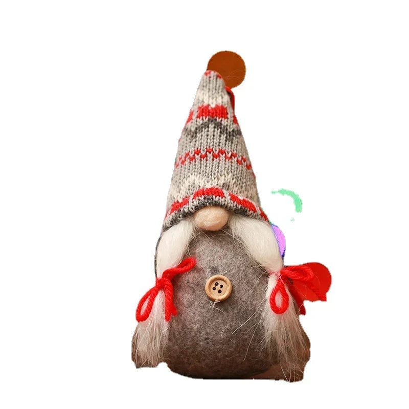 Christmas Tabletop Figure Handcrafted Applique