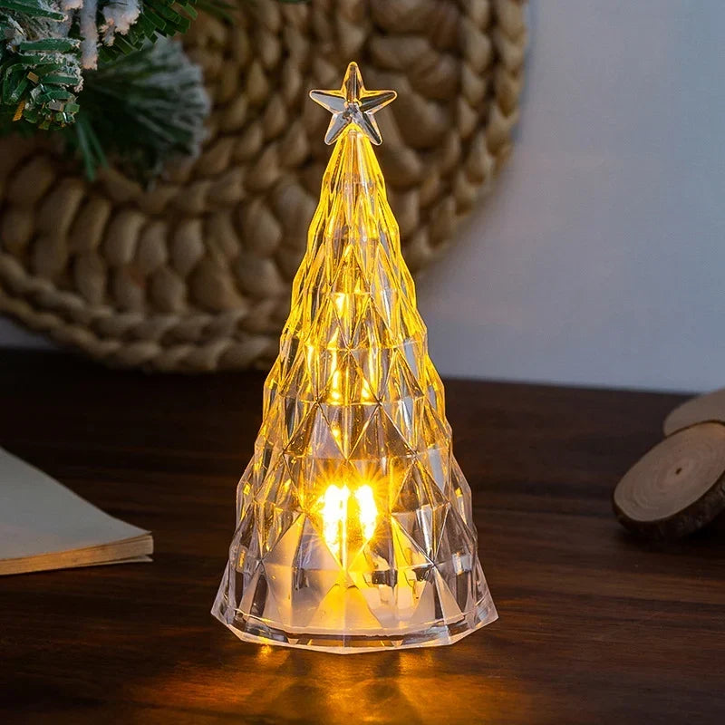 Christmas Tree Decoration Warm LED Translucent