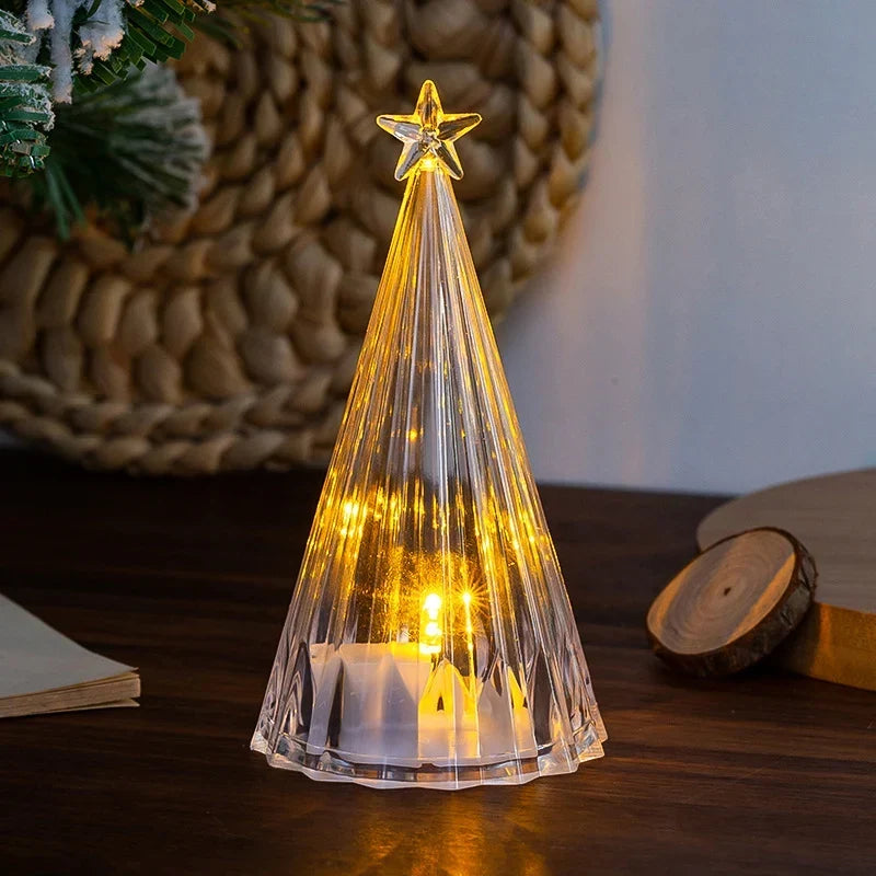 Christmas Tree Decoration Warm LED Translucent