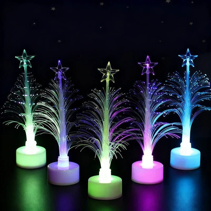 Christmas Tree Fiber Optic Color-Changing LED