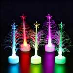 Christmas Tree Fiber Optic Color-Changing & Low-Maintenance
