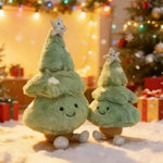 Christmas Tree Figurine Plush Seasonal Decor