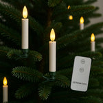 Christmas Tree LED Candles Clip-On Remote Control
